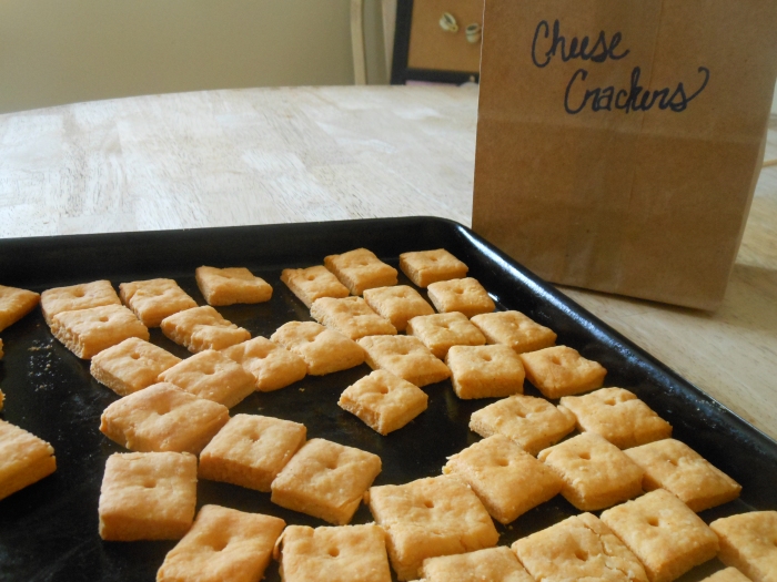 cheese crackers from scratch