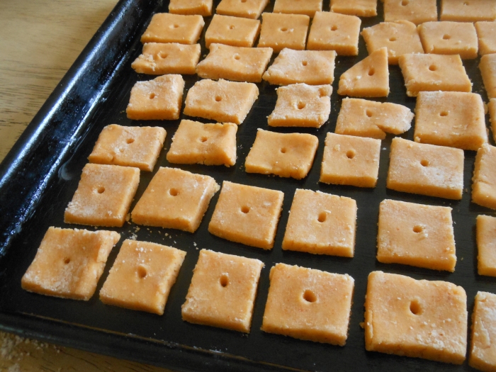 baking cheez-it crackers